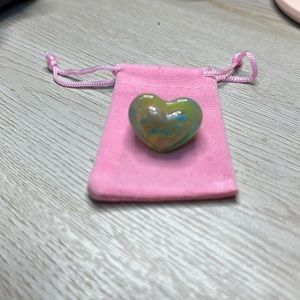 Sparklemuse tie dye heart ring